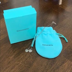 Tiffany & Co. Mini Double Heart Tag Necklace